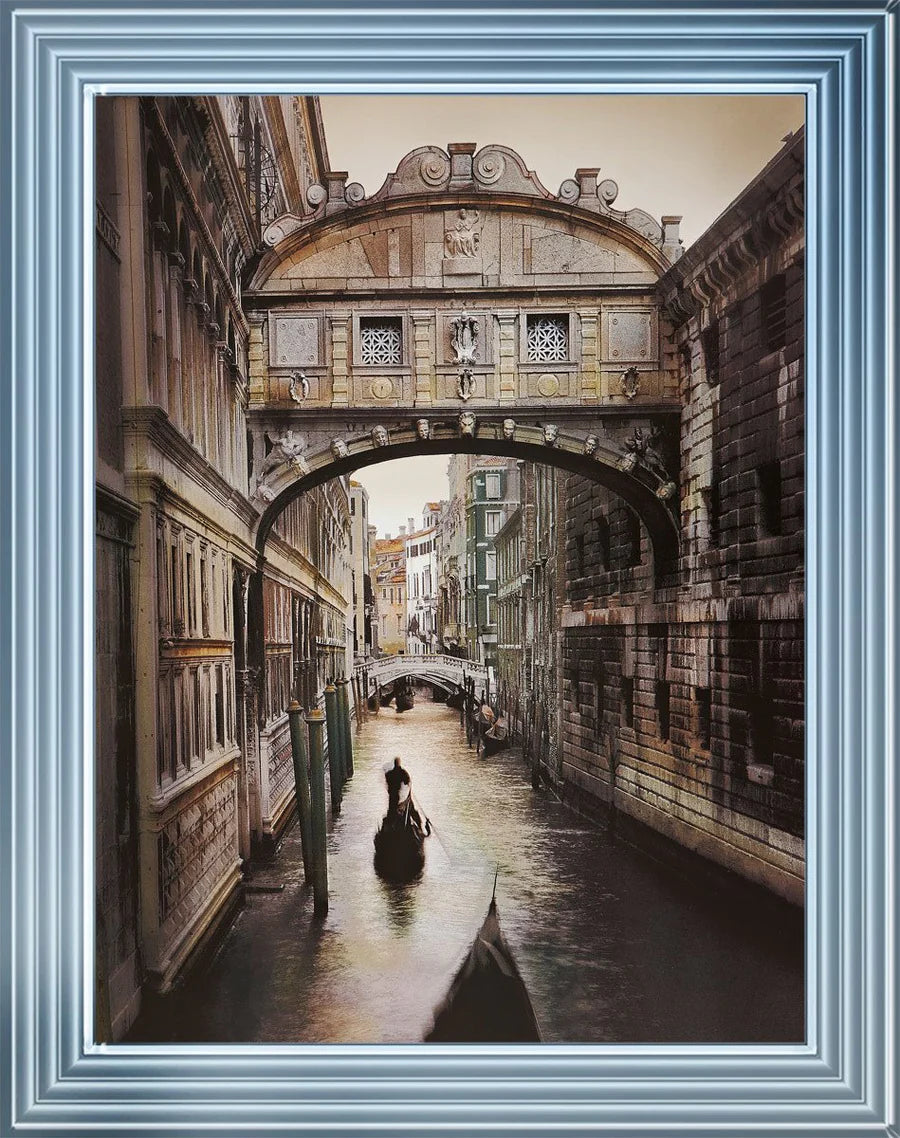 Venice Bridge Of Sighs - Framed Picture