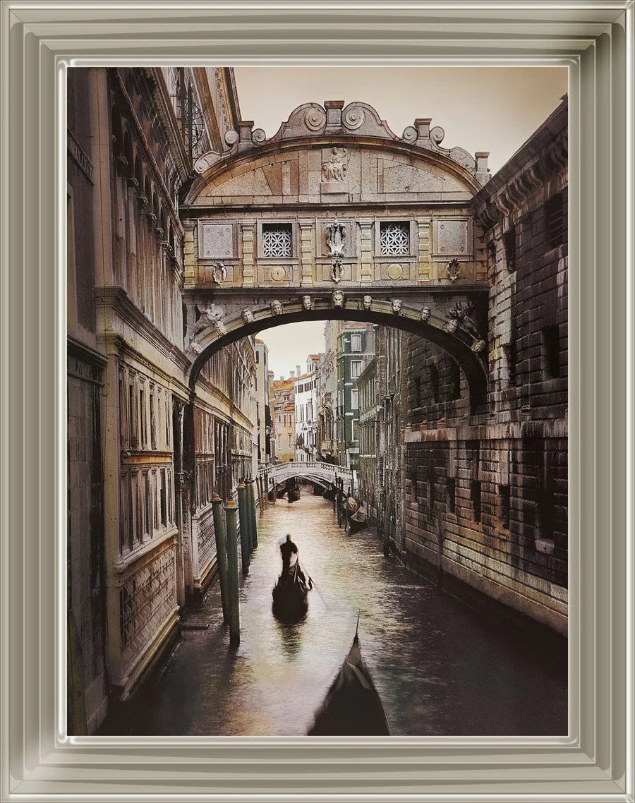 Venice Bridge Of Sighs - Framed Picture