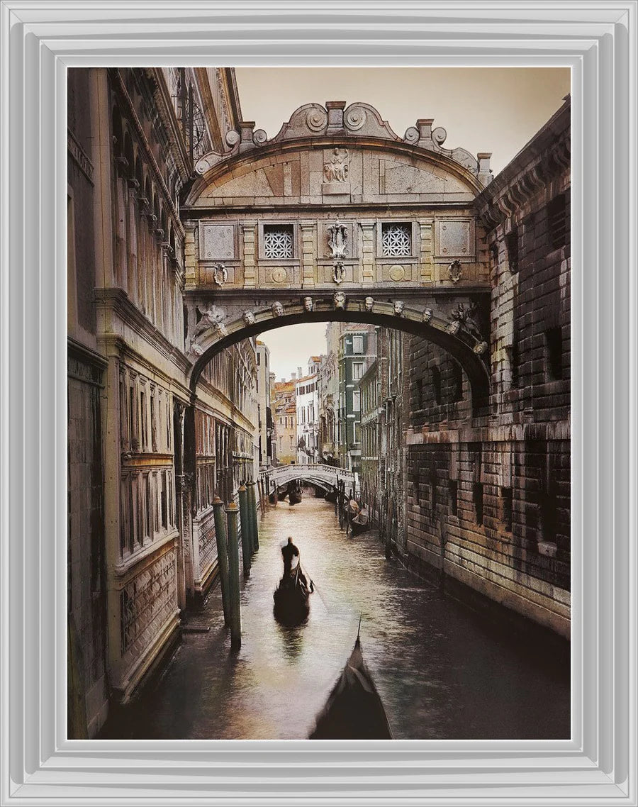 Venice Bridge Of Sighs - Framed Picture