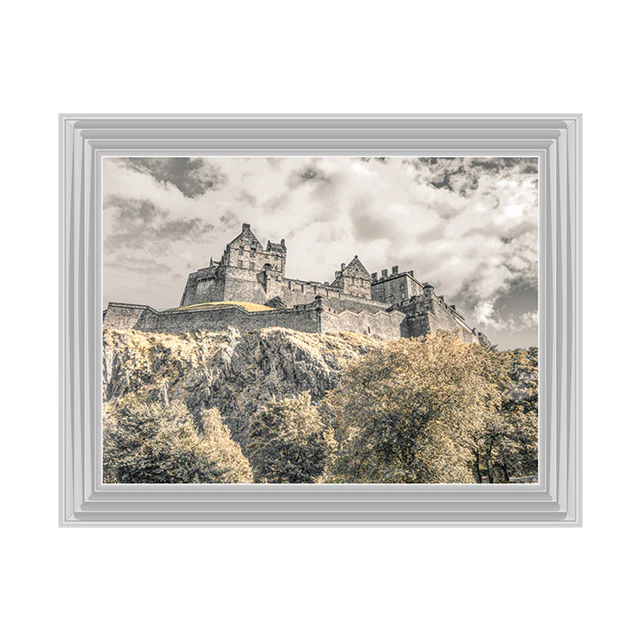 Edinburgh Castle - Framed Picture