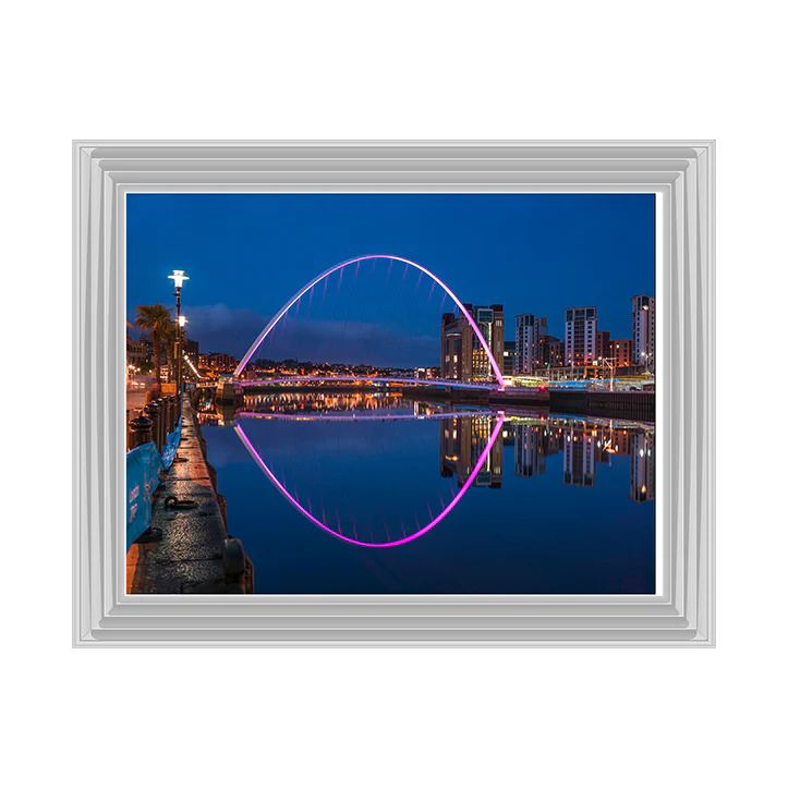 Gateshead Millennium Bridge Newcastle - Framed Picture