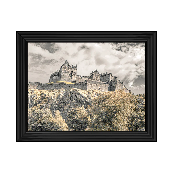 Edinburgh Castle - Framed Picture