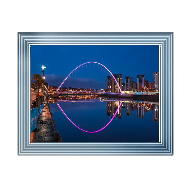 Gateshead Millennium Bridge Newcastle - Framed Picture