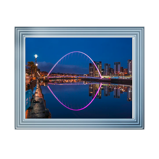 Gateshead Millennium Bridge Newcastle - Framed Picture