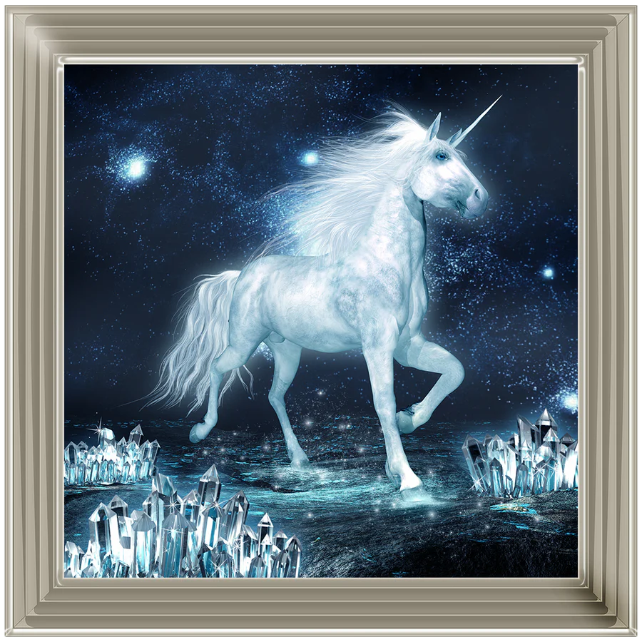 Starlight Magical Unicorn – Framed Picture