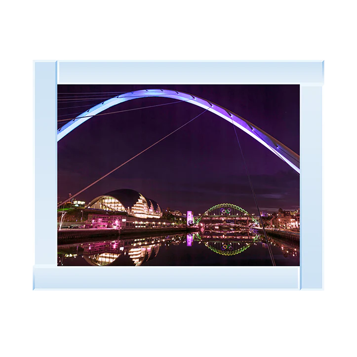 The Millennium Bridge Newcastle Upon Tyne - Framed Picture