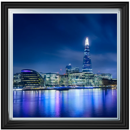 London Shard At Night - Framed Picture