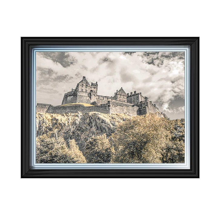 Edinburgh Castle - Framed Picture