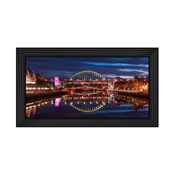 The Tyne Bridge Newcastle Upon Tyne - Framed Picture