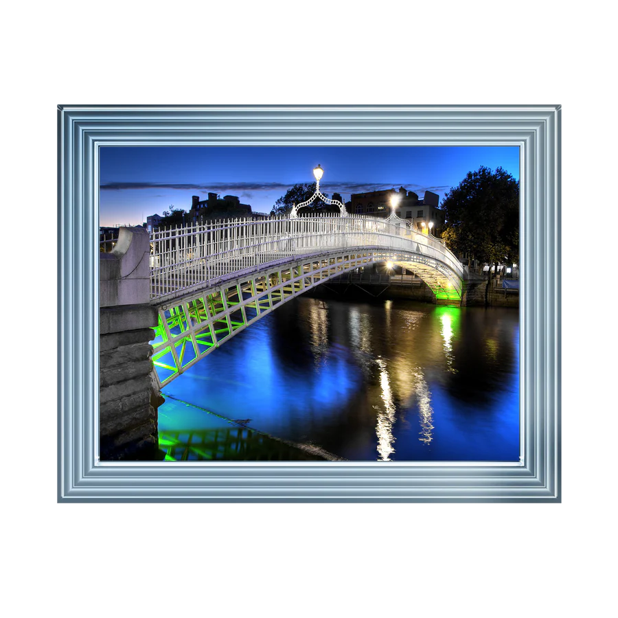 Dublin Ha'penny Bridge Ireland - Framed Picture