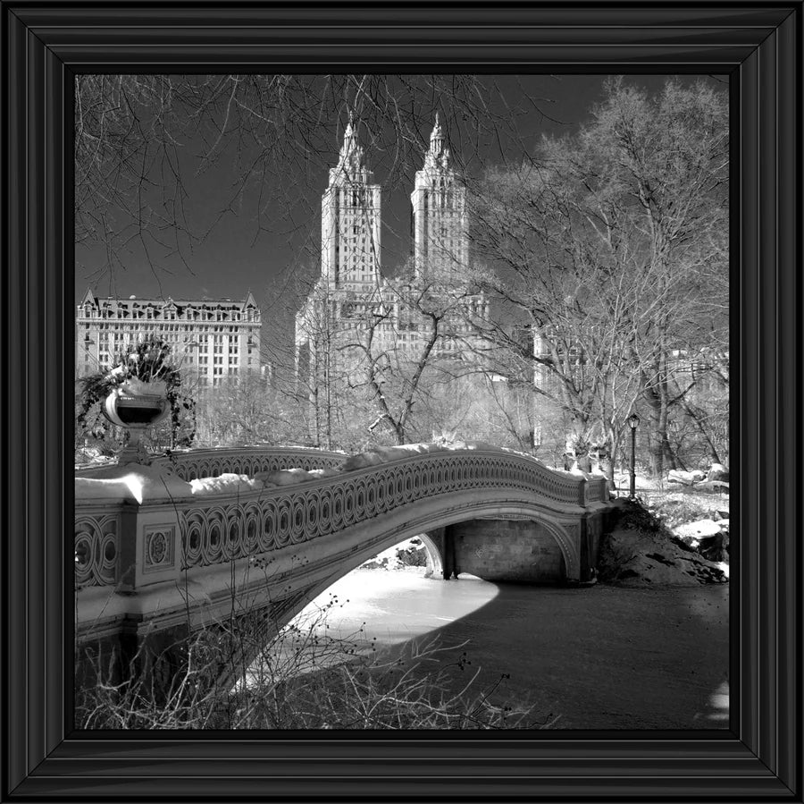 Bow Bridge Central Park - Framed Picture