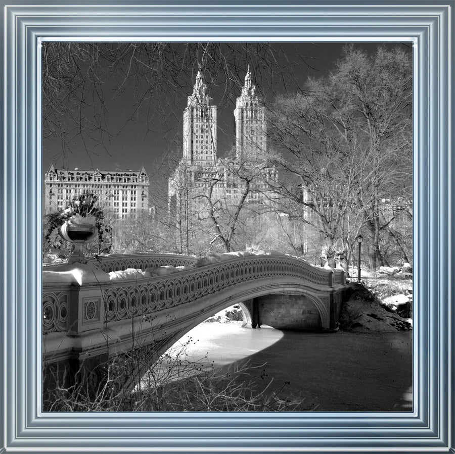 Bow Bridge Central Park - Framed Picture