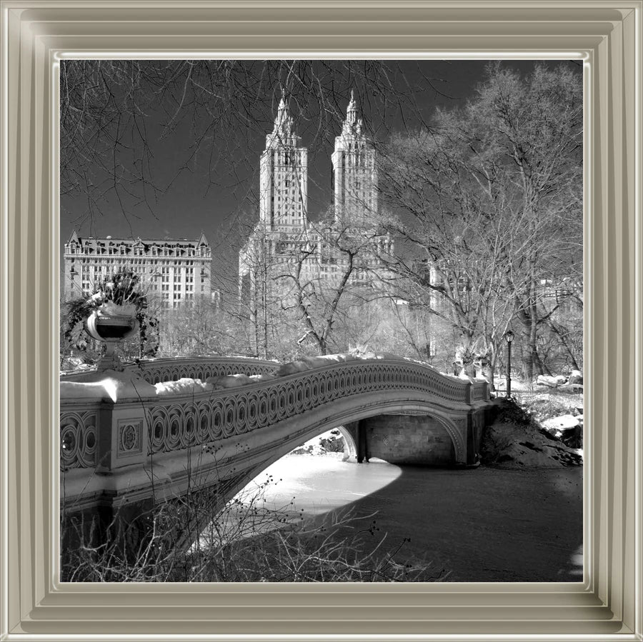 Bow Bridge Central Park - Framed Picture