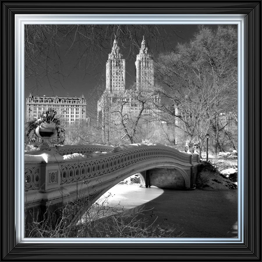 Bow Bridge Central Park - Framed Picture