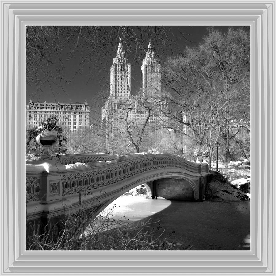 Bow Bridge Central Park - Framed Picture