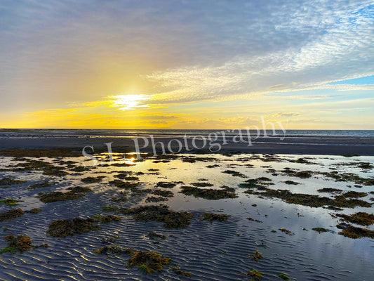 Greenan Beach Sunset - Print