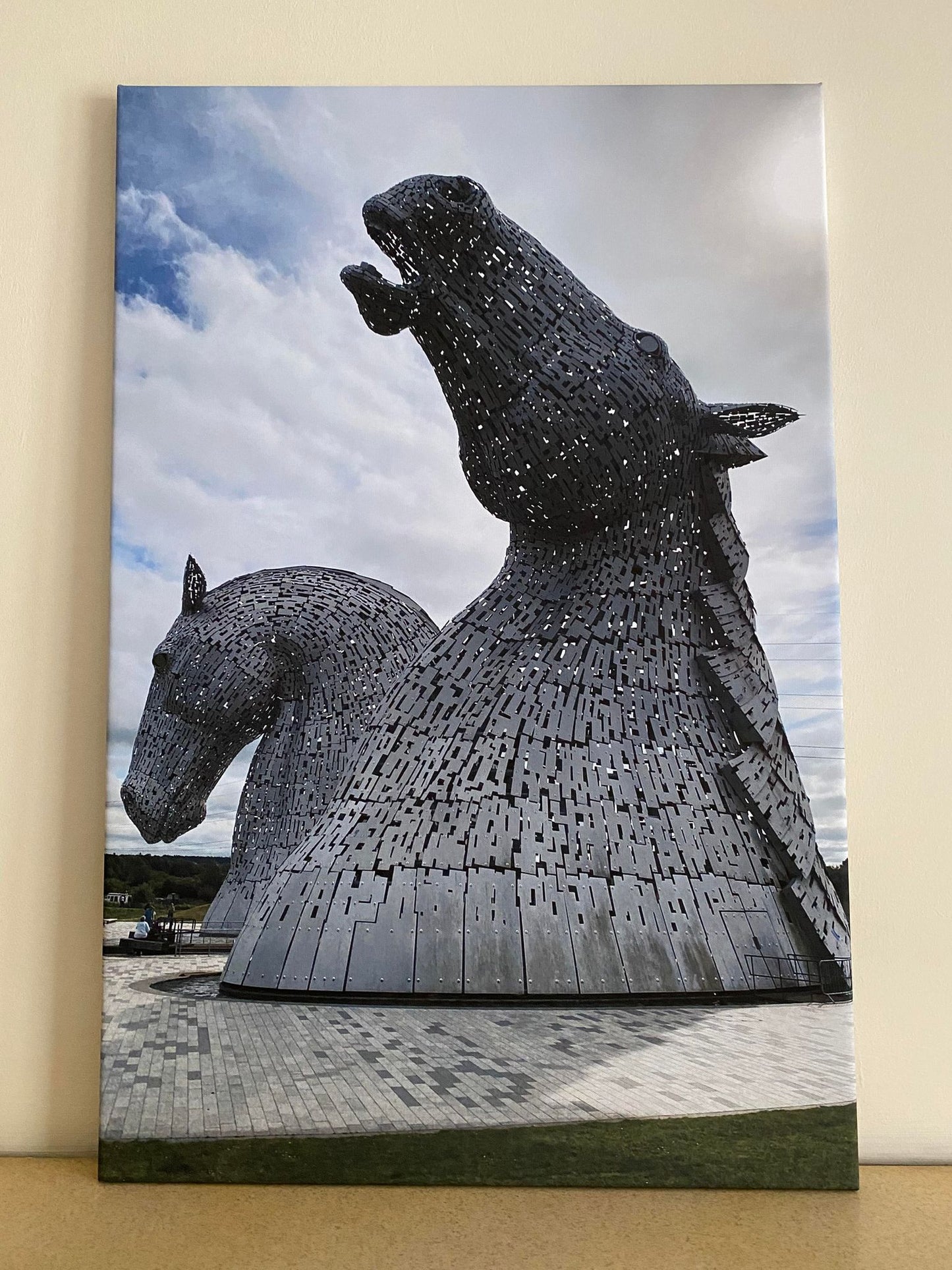 The Kelpies Portrait - Print