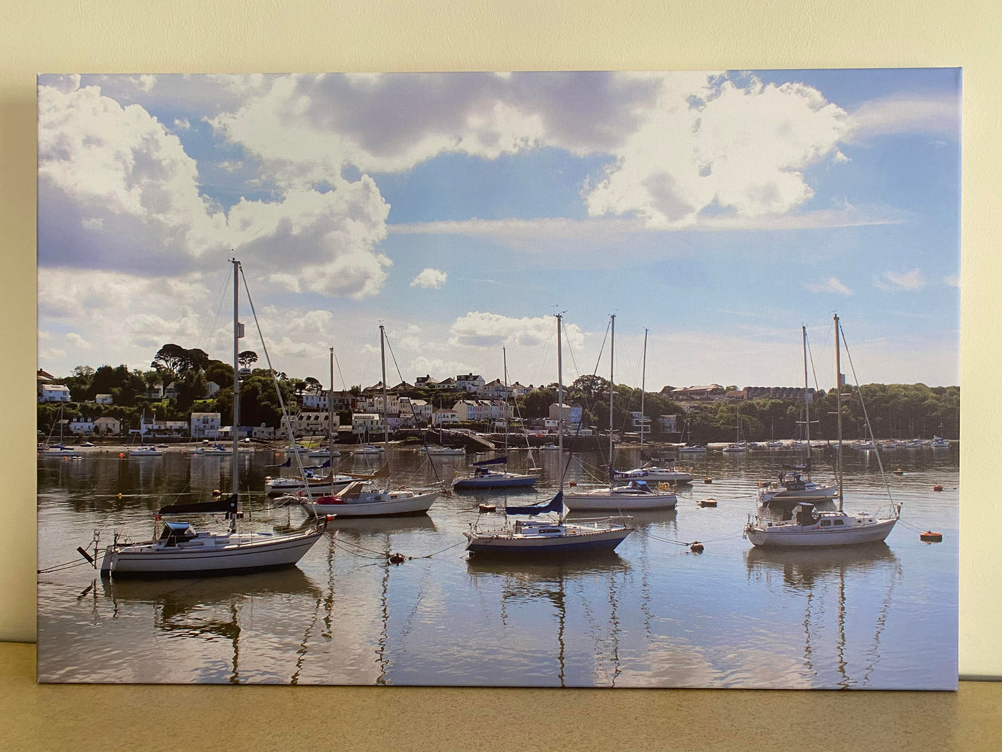 Cornish Boats Canvas Print