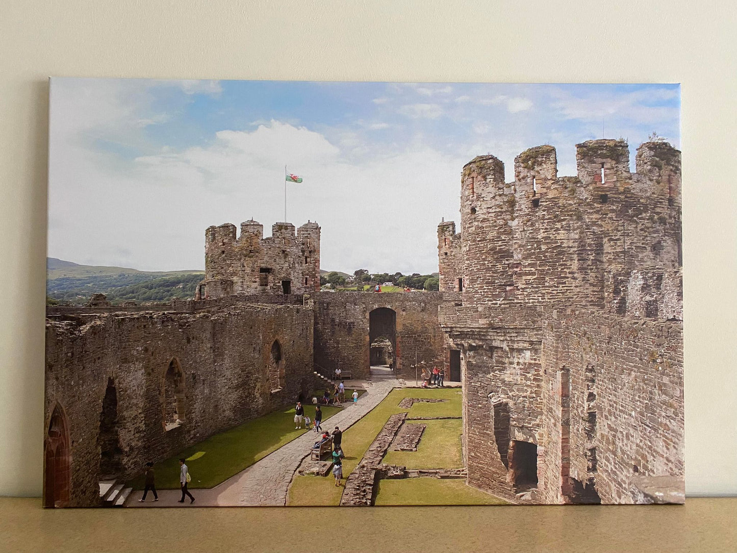 Conwy Castle Canvas Print