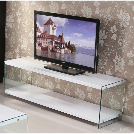 Morden - Large TV Unit - White High Gloss