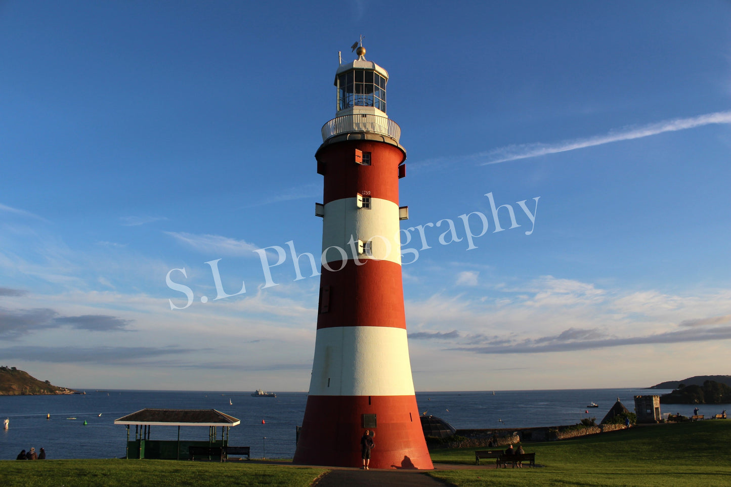 Plymouth Hoe Lighthouse - Print