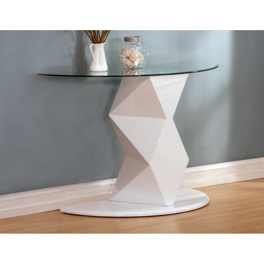 Ruislip - Console Table - White High Gloss