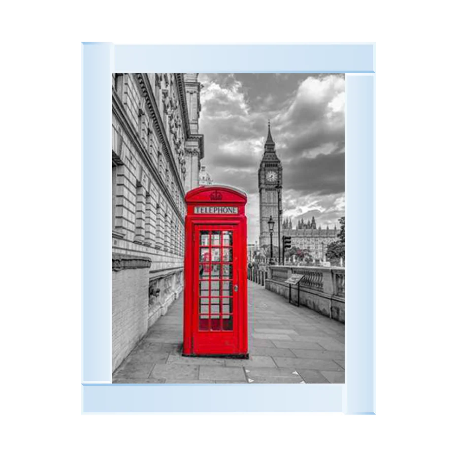 London Telephone Box – Framed Picture