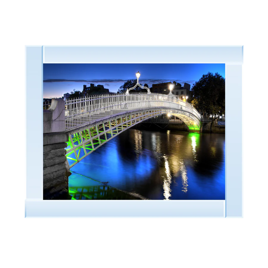 Dublin Ha'penny Bridge Ireland - Framed Picture