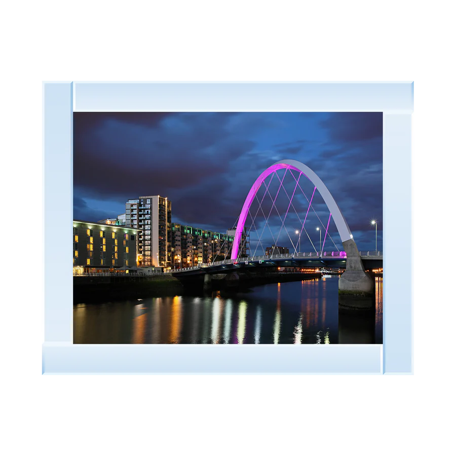 Glasgow Clyde Arc Bridge - Framed Picture