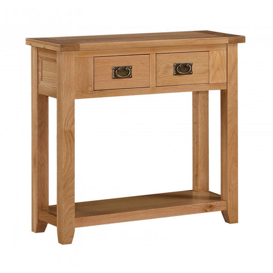 Perth - Console Table - Solid Oak