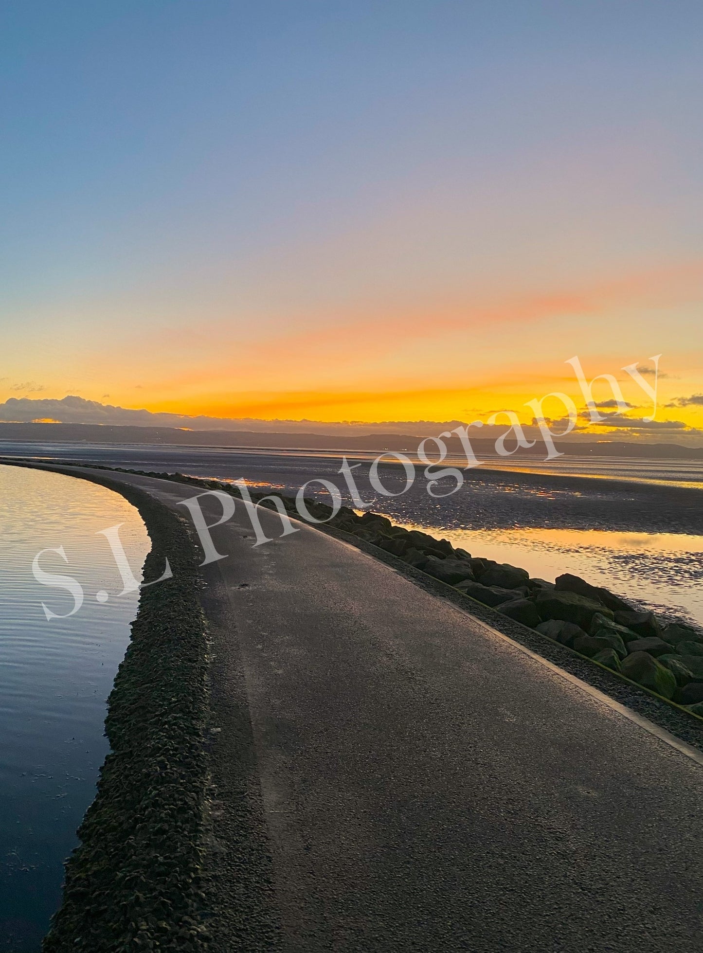 West Kirby Sunset Path - Print