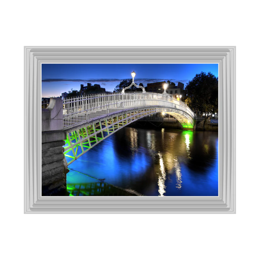 Dublin Ha'penny Bridge Ireland - Framed Picture