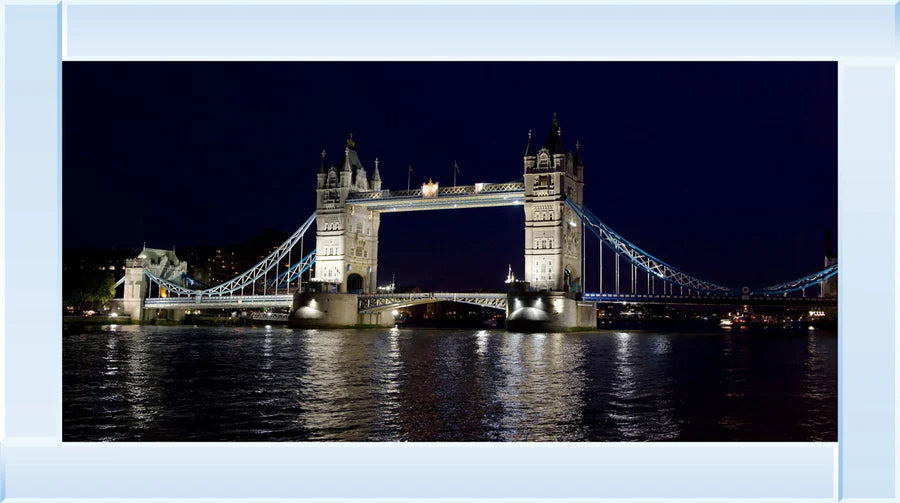 London Tower Bridge At Night - Framed Picture