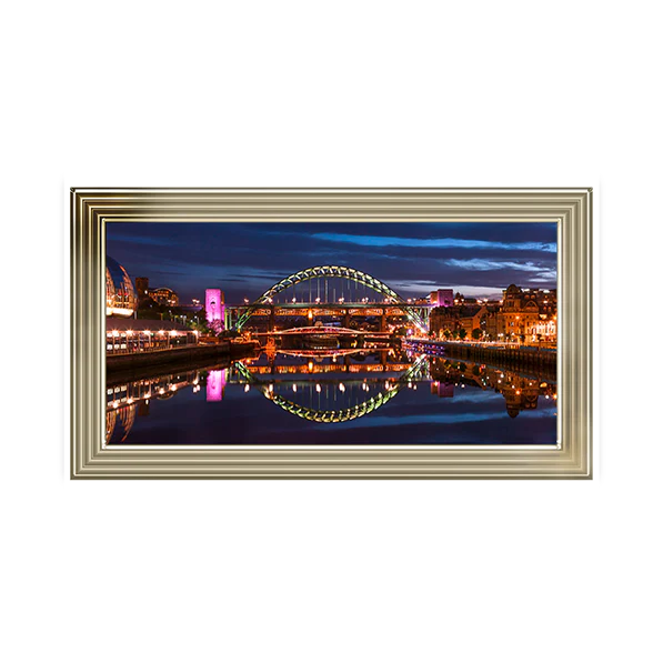 The Tyne Bridge Newcastle Upon Tyne - Framed Picture