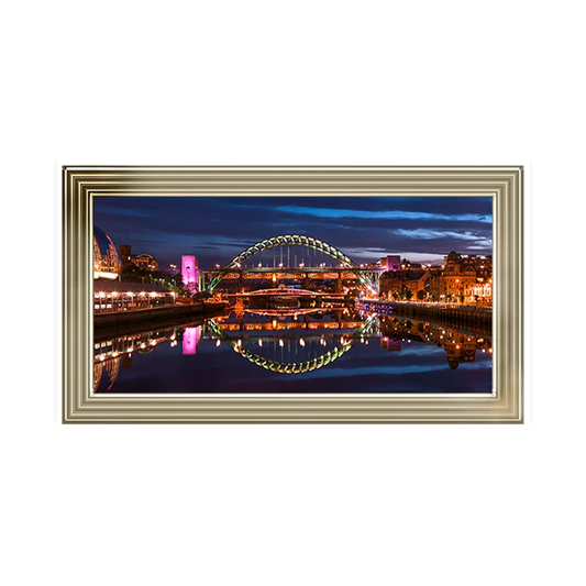 The Tyne Bridge Newcastle Upon Tyne - Framed Picture