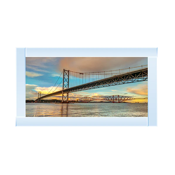 Sunset Forth Road Bridge Edinburgh - Framed Picture