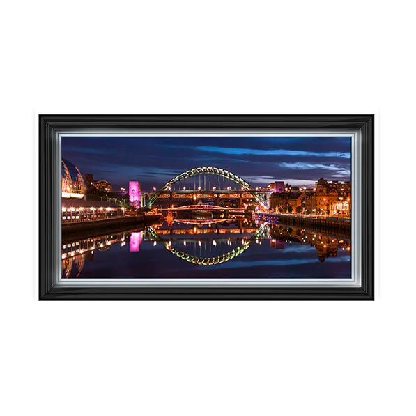 The Tyne Bridge Newcastle Upon Tyne - Framed Picture